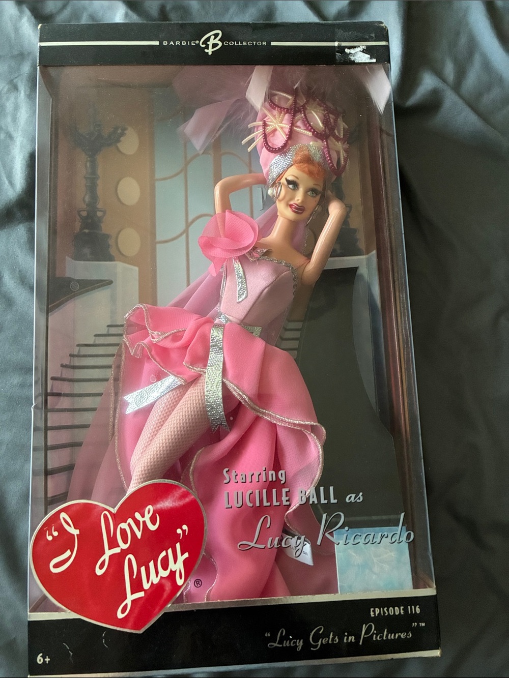 Mattel Barbie Collector Pink Lucille Ball Doll